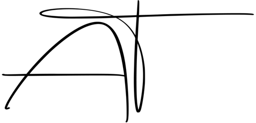 Andrea Taimana signature